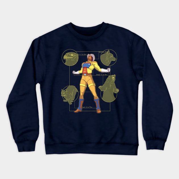 The Marshal Crewneck Sweatshirt by Batang 90s Art